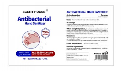 2000 mL Label (Label 10)